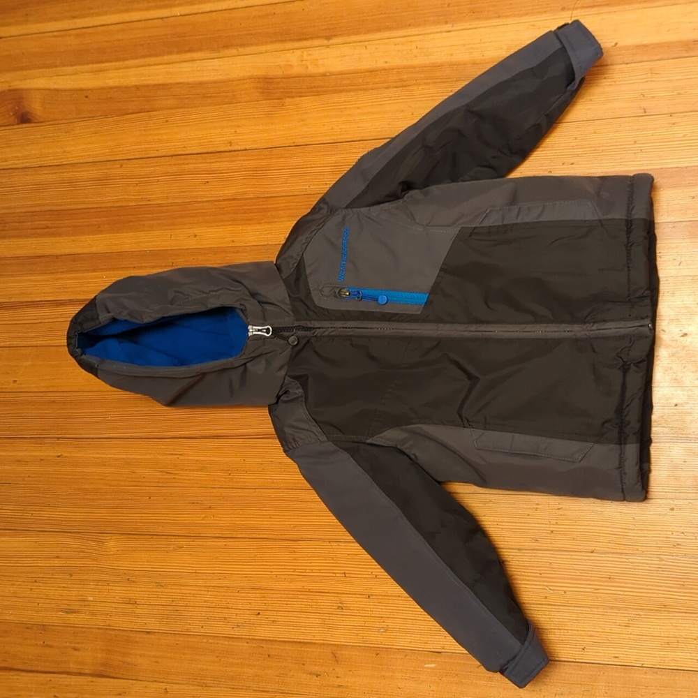 Weatherproof Kids Jacket - Black and Gray